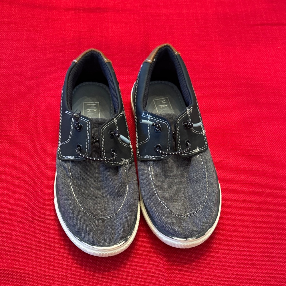 Boy’s Stylish Denim Boat Shoes